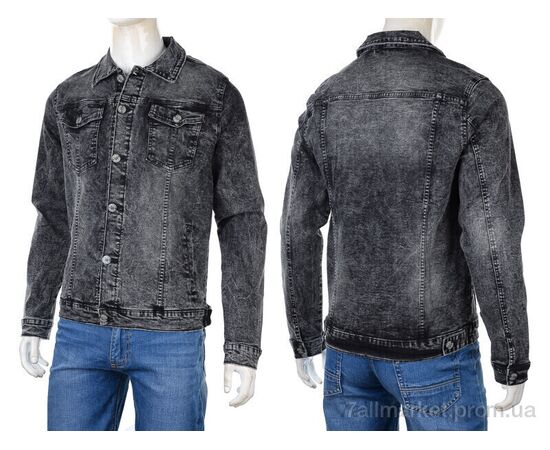 Куртка чоловіча Весна/осінь BR039 black (8 шт. р.сіткаL-4XL) "Baron" недорого оптом від прямого постачальника, зображення 3