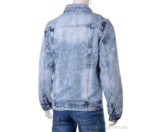 Куртка чоловіча Весна/осінь BR046 blue (8 шт. р.сіткаL-4XL) "Baron" недорого оптом від прямого постачальника, зображення 2