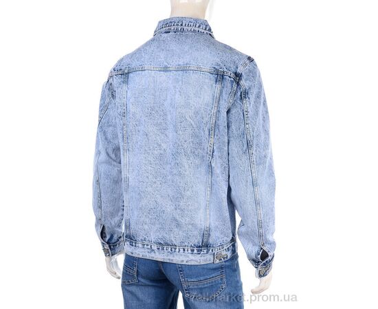 Куртка чоловіча Весна/осінь BR043 blue (8 шт. р.сіткаXL-5XL) "Baron" недорого оптом від прямого постачальника, зображення 2