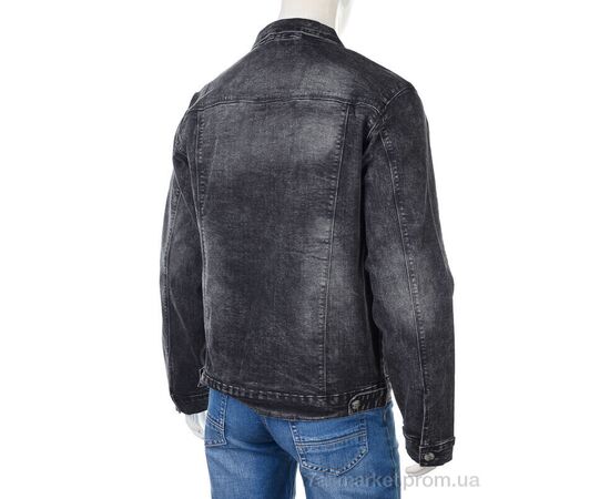 Куртка чоловіча Весна/осінь BR040 black (7 шт. р.сіткаM-3XL) "Baron" недорого оптом від прямого постачальника, зображення 2