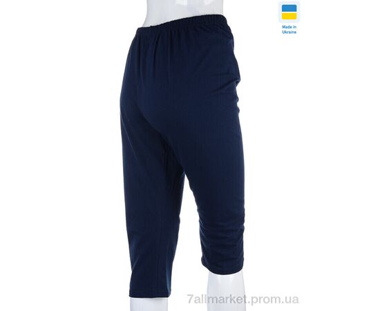 Фотография Бриджи женские Лето Бриджі х/б т.синій 5XL (2 шт. р.сетка One size) "VIOLA" недорого оптом от прямого поставщика, изображение 2