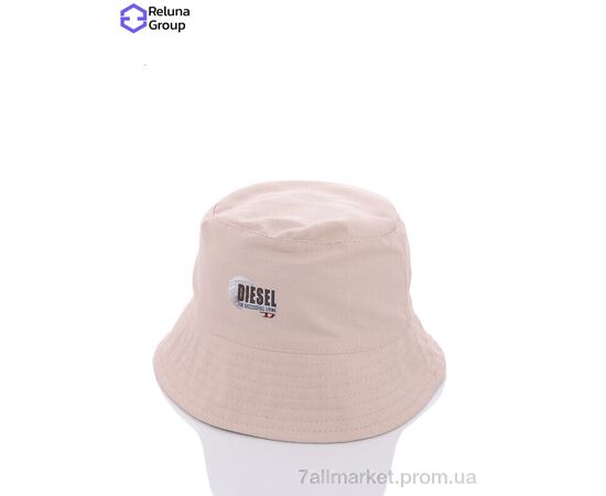 Панама чоловіча Літо FG006-5 beige (2 шт. р.сіткаOne size) "Reluna Group" недорого оптом від прямого постачальника, зображення 2