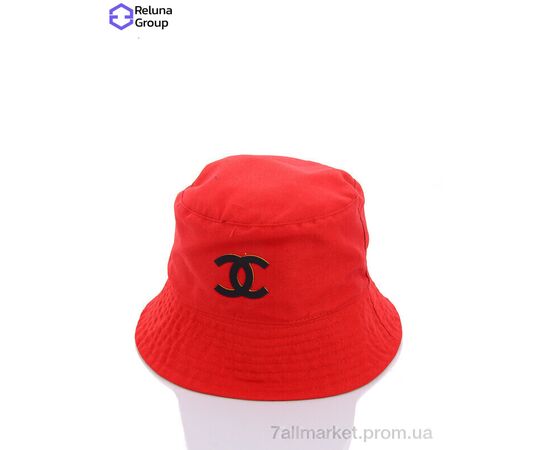 Панама жіноча Літо FG007-5 red (2 шт. р.сіткаOne size) "Reluna Group" недорого оптом від прямого постачальника, зображення 2