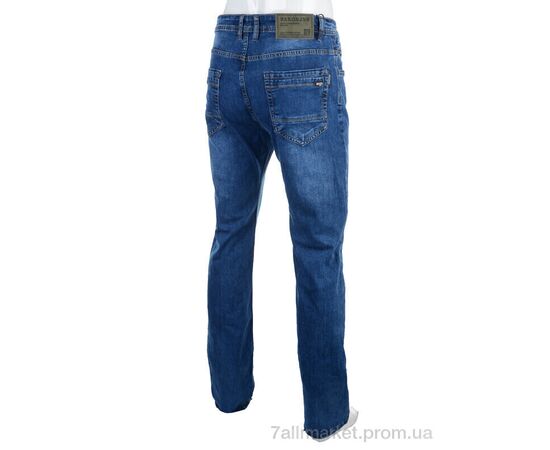 Джинси чоловічі Весна/осінь B5510 blue (8 шт. р.сітка33-38) "Baron" недорого оптом від прямого постачальника, зображення 2