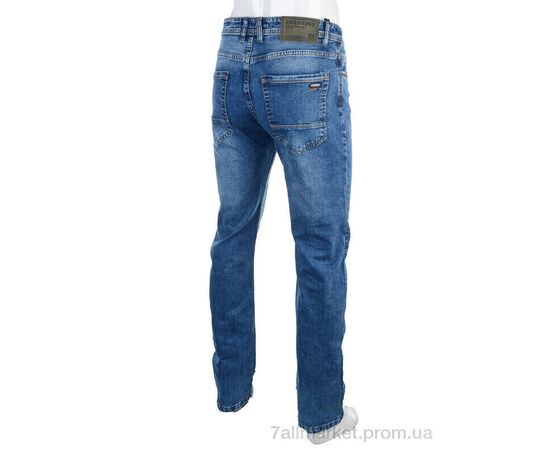 Джинси чоловічі Весна/осінь B5511 blue (8 шт. р.сітка34-38) "Baron" недорого оптом від прямого постачальника, зображення 2