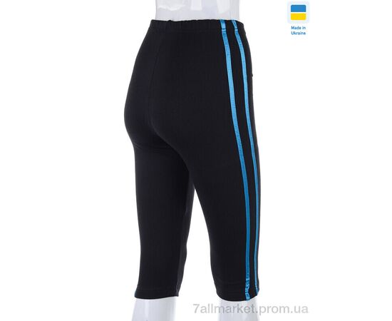 Бриджі жіночі Літо Бриджі смужка блакитний (4XL) (2 шт. р.сіткаOne size) "VIOLA" недорого оптом від прямого постачальника, зображення 2