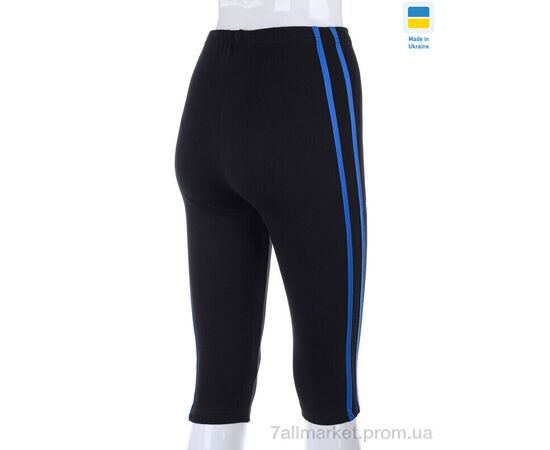 Бриджі жіночі Літо Бриджі смужка синій (4XL) (2 шт. р.сіткаOne size) "VIOLA" недорого оптом від прямого постачальника, зображення 2