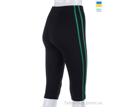 Фотография Бриджи женские Лето Бриджі смужка зелений (5XL) (2 шт. р.сетка One size) "VIOLA" недорого оптом от прямого поставщика, изображение 2