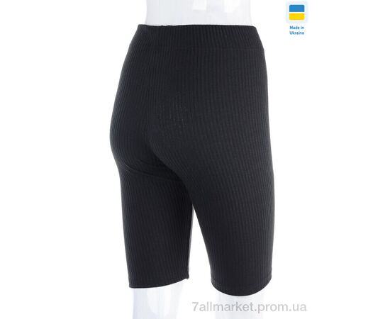 Фотография Велосипедки Лето Велотреки рубчик чорний батал (3 шт. р.сетка 52-56) "VIOLA" недорого оптом от прямого поставщика, изображение 2