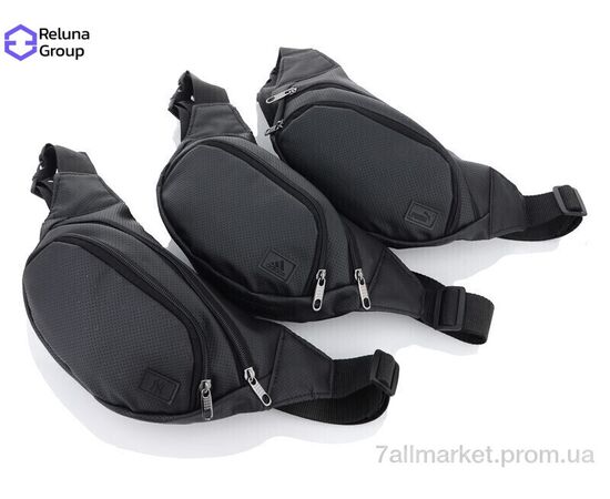 Бананка мужская KF003-1 mix 14*28*5 см, "Reluna Group" недорого оптом от прямого поставщика, изображение 2 Фотография Бананка мужская KF003-1 mix 14*28*5 см, "Reluna Group" недорого оптом от прямого поставщика, изображение 2