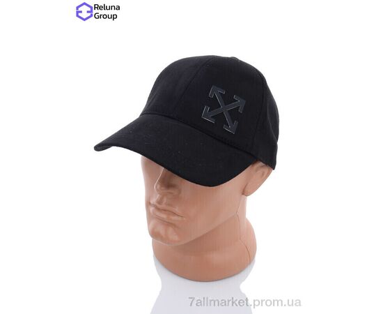 Кепка для чоловіків Весна/осінь RX001-8 black (3 шт. р.сіткаOne size) "Reluna Group" недорого оптом від прямого постачальника, зображення 2