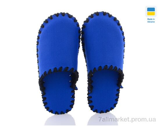 Фотография Тапки женские для дома Весна/осень 410W синій (9 пар р.36-41) "Active" недорого оптом от прямого поставщика, изображение 2