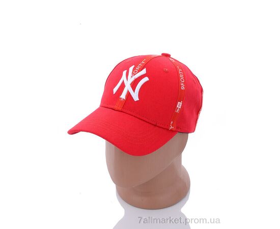 Фотография Кепка для мужчин Весна/осень PM012-1 red (5 шт. р.сетка 57-59) "KUINH" недорого оптом от прямого поставщика, изображение 2