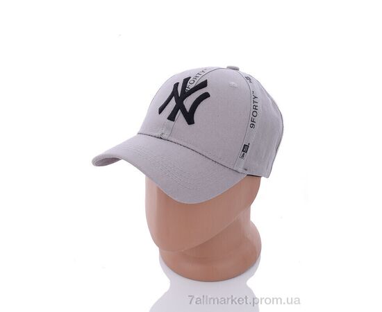 Фотография Кепка для мужчин Весна/осень PM012-4 grey (5 шт. р.сетка 57-59) "KUINH" недорого оптом от прямого поставщика, изображение 2