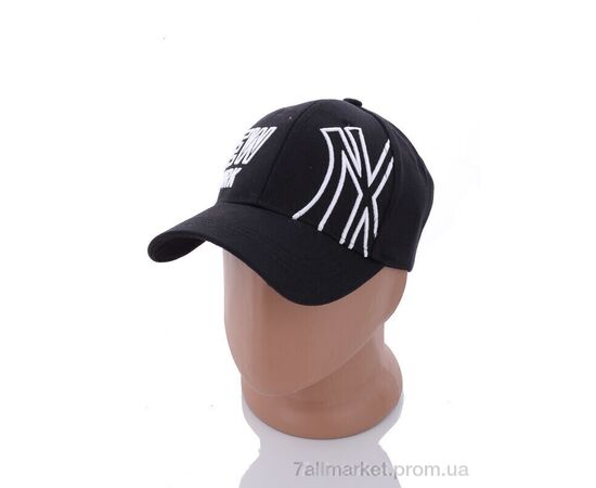 Фотография Кепка для мужчин Весна/осень PM013-5 black (5 шт. р.сетка 57-59) "KUINH" недорого оптом от прямого поставщика, изображение 2