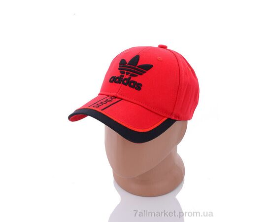 Фотография Кепка для мужчин Весна/осень PM016-1 red (5 шт. р.сетка 57-59) "KUINH" недорого оптом от прямого поставщика, изображение 2