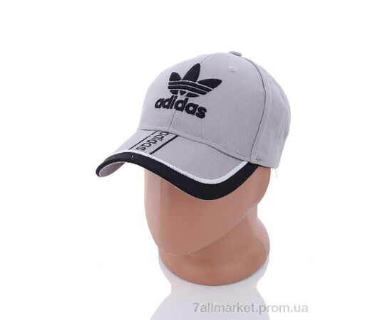 Фотография Кепка для мужчин Весна/осень PM016-4 grey (5 шт. р.сетка 57-59) "KUINH" недорого оптом от прямого поставщика, изображение 2