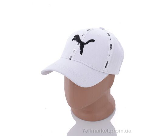 Фотография Кепка для мужчин Весна/осень PM018-2 white (5 шт. р.сетка 57-59) "KUINH" недорого оптом от прямого поставщика, изображение 2