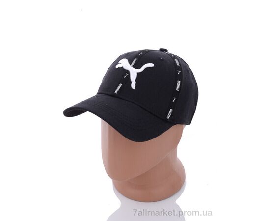 Фотография Кепка для мужчин Весна/осень PM018-5 black (5 шт. р.сетка 57-59) "KUINH" недорого оптом от прямого поставщика, изображение 2