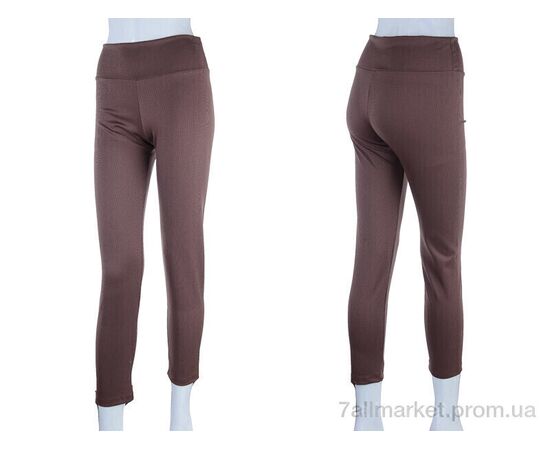 Фотография Лосинсы женские Весна/осень 6000 brown (4 шт. р.сетка S-XL) "Red Hat" недорого оптом от прямого поставщика, изображение 3