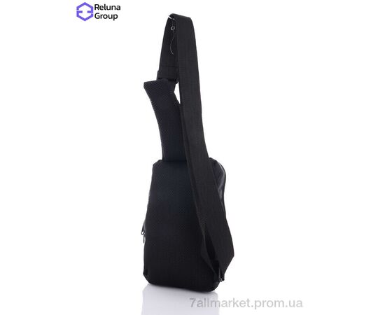 Сумка чоловіча WM001-1 black 30*17*5 см, "Reluna Group" недорого оптом від прямого постачальника, зображення 3