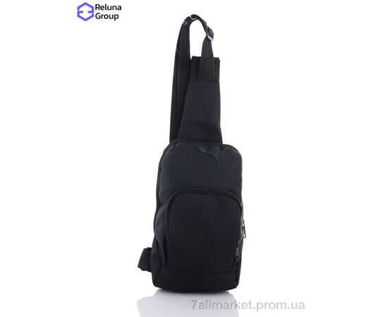 Сумка чоловіча WM001-3 black 30*17*5 см, "Reluna Group" недорого оптом від прямого постачальника, зображення 2