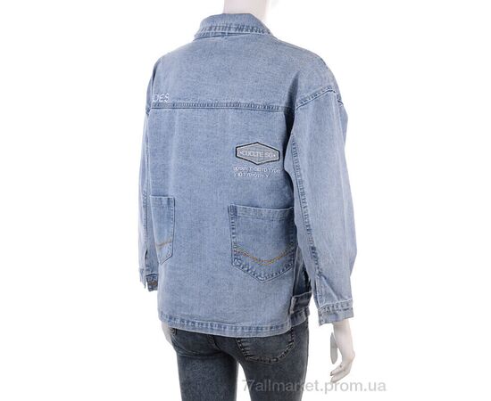 Фотография Куртка детская Весна/осень 3113-8050 blue (5 шт. р.сетка 110-150) "Мир" недорого оптом от прямого поставщика, изображение 2