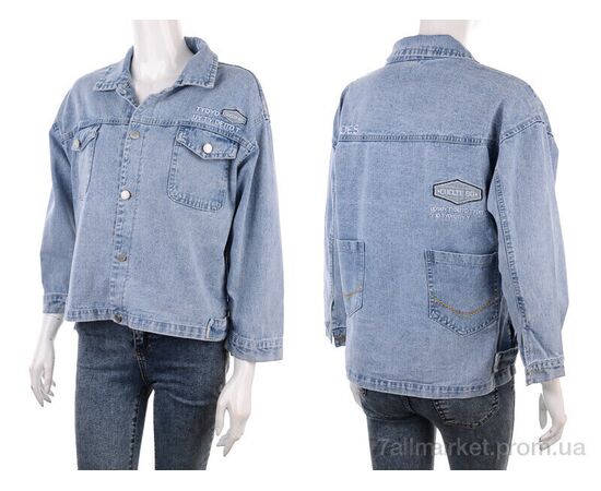 Фотография Куртка детская Весна/осень 3113-8050 blue (5 шт. р.сетка 110-150) "Мир" недорого оптом от прямого поставщика, изображение 3