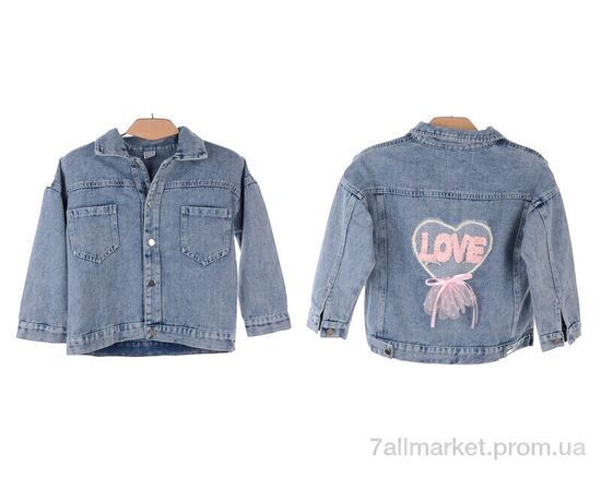 Фотография Куртка детская Весна/осень 3113-18401 blue (5 шт. р.сетка 110-150) "Мир" недорого оптом от прямого поставщика, изображение 3