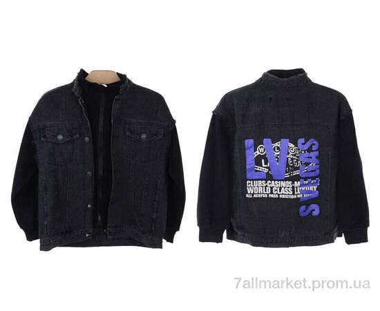 Куртка детская Весна/осень 3113-90049 black (5 шт. р.сетка 100-140) "Мир" недорого оптом от прямого поставщика, изображение 3 Фотография Куртка детская Весна/осень 3113-90049 black (5 шт. р.сетка 100-140) "Мир" недорого оптом от прямого поставщика, изображение 3