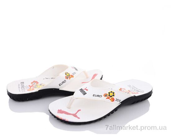 Шльопанці чоловічі пляжні Літо A003-5 (6 пар р.40-45) "DeMur" недорого оптом від прямого постачальника, зображення 2