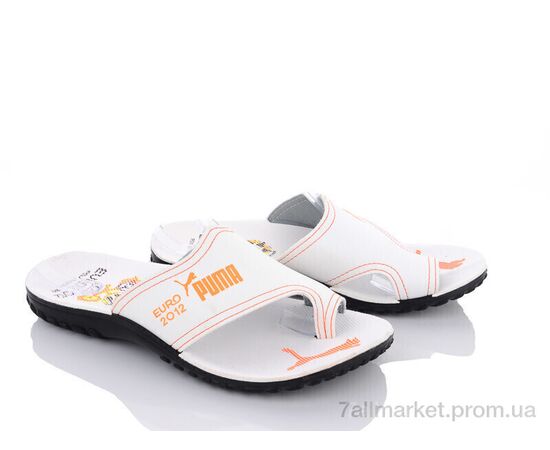 Шльопанці чоловічі пляжні Літо A003-6 (6 пар р.40-45) "DeMur" недорого оптом від прямого постачальника, зображення 2