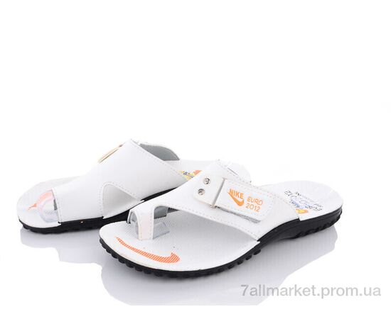 Шльопанці чоловічі пляжні Літо A003-8 (6 пар р.40-45) "DeMur" недорого оптом від прямого постачальника, зображення 2