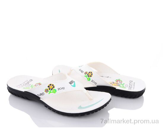Шльопанці чоловічі пляжні Літо A003-9 (6 пар р.40-45) "DeMur" недорого оптом від прямого постачальника, зображення 2