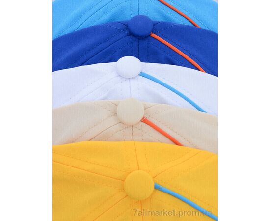 Кепка дитяча Літо WF001 mix (5 шт. р.сітка52-54) "KUINH" недорого оптом від прямого постачальника, зображення 3