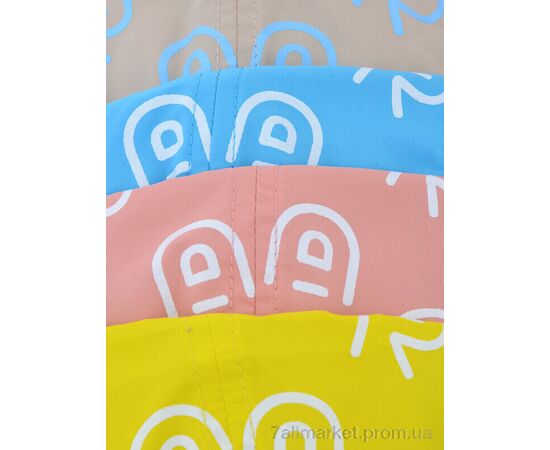 Кепка дитяча Літо WF003 mix (5 шт. р.сітка52-54) "KUINH" недорого оптом від прямого постачальника, зображення 3