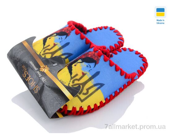 Фотография Тапки женские для дома Весна/осень 5-156 блакитний (10 пар р.36-41) "Active" недорого оптом от прямого поставщика, изображение 3