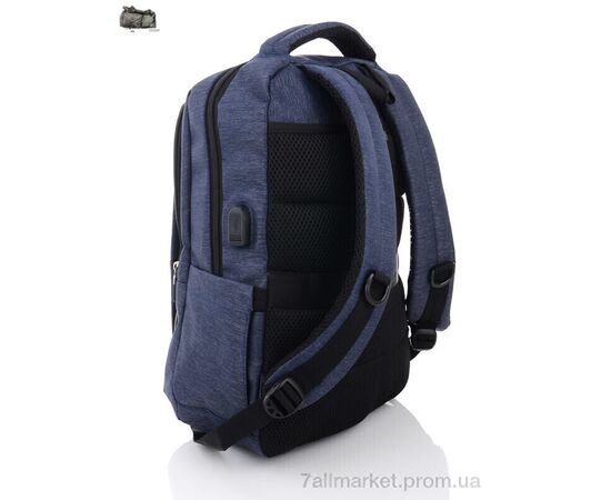 Чоловічий рюкзак 618 blue 45*29*14 см, "Superbag" недорого оптом від прямого постачальника, зображення 2 Чоловічий рюкзак 618 blue 45*29*14 см, "Superbag" недорого оптом від прямого постачальника, зображення 2