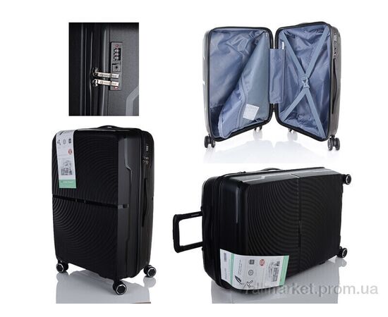 Валіза XL102-1 black 65*45*29 см, "HOROSO HOME" недорого оптом від прямого постачальника, зображення 2 Валіза XL102-1 black 65*45*29 см, "HOROSO HOME" недорого оптом від прямого постачальника, зображення 2