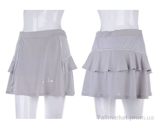 Фотография Шорты женские Лето PU6963 вузька резинка сірий (06714) (4 шт. р.сетка M-2XL) "Obuvok" недорого оптом от прямого поставщика, изображение 4