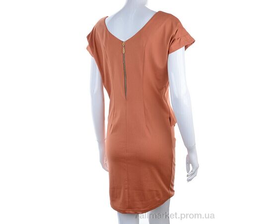 Фотография Платье женское Лето 600 orange (4 шт. р.сетка 38-42) "Vande Grouff" недорого оптом от прямого поставщика, изображение 2