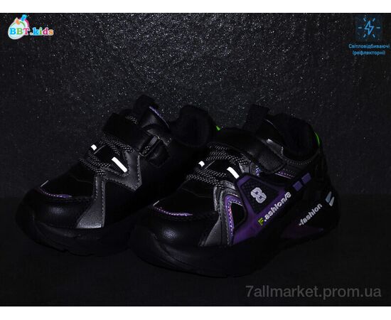 Фотография Кроссовки детские модные Весна/осень X022-5BP (8 пар р.27-32) "BBT" недорого оптом от прямого поставщика, изображение 2