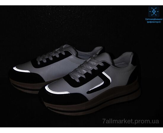 Фотография Кроссовки женские модные Весна/осень A2928-1 (8 пар р.36-41) "Nayasitun" недорого оптом от прямого поставщика, изображение 2