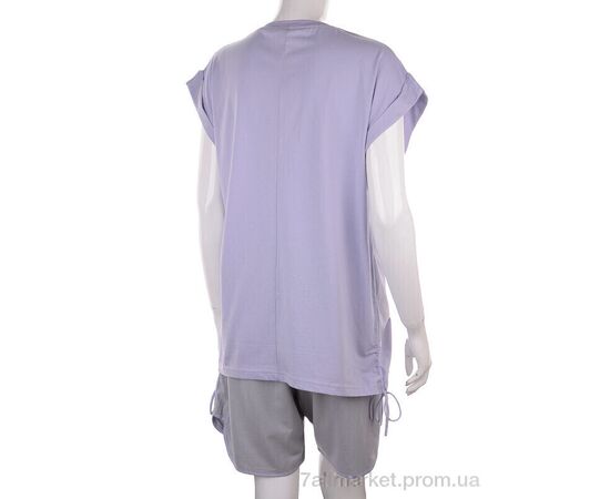 Фотография Женский костюм Лето 3176-009-1 violet (3 шт. р.сетка S-L) "Мир" недорого оптом от прямого поставщика, изображение 2
