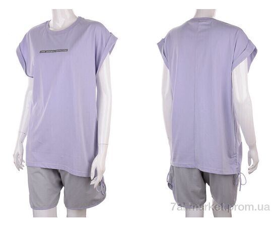 Фотография Женский костюм Лето 3176-009-1 violet (3 шт. р.сетка S-L) "Мир" недорого оптом от прямого поставщика, изображение 3