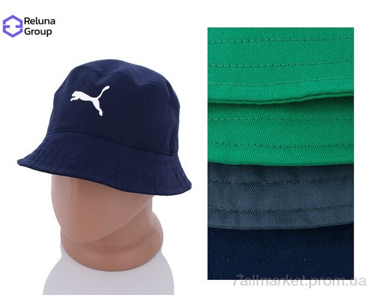 Панама чоловіча Літо DP003 mix (5 шт. р.сіткаOne size) "Reluna Group" недорого оптом від прямого постачальника, зображення 2