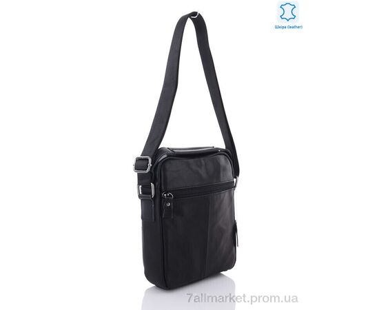 Сумка чоловіча 335 black 24*19*5 см, "Sunshine bag" недорого оптом від прямого постачальника, зображення 2