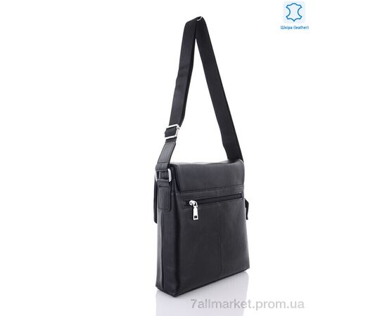 Сумка чоловіча 9168 black 26*24*5 см, "Sunshine bag" недорого оптом від прямого постачальника, зображення 2