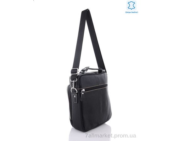 Сумка чоловіча B035 black 26*22*6 см, "Sunshine bag" недорого оптом від прямого постачальника, зображення 2