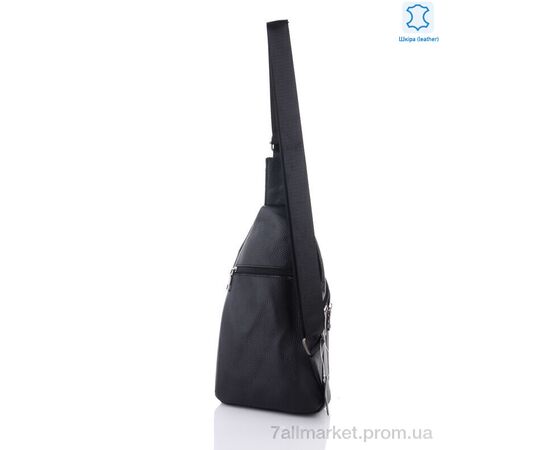 Сумка чоловіча 086 black 30*16*5 см, "Sunshine bag" недорого оптом від прямого постачальника, зображення 2